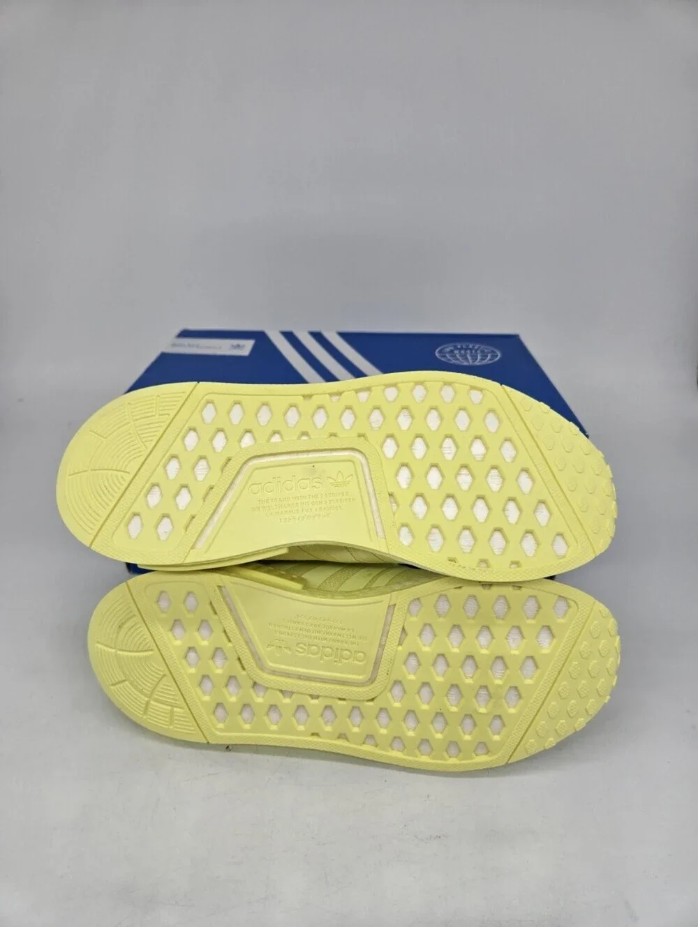 Adidas Women's NMD_R1 GX8382 Pulse Yellow Running Shoes Size 8